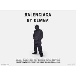 Affiche originale Balenciaga By DEMNA "10 ans"
