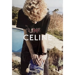 Celine | Hedi Slimane, affiche (Visuel #08) "Campagne SkateBoard, ÉTÉ 2023"