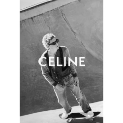 Celine | Hedi Slimane, affiche (Visuel #09) "Campagne SkateBoard, ÉTÉ 2023"