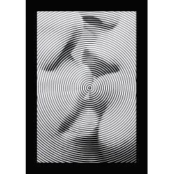 Affiche originale  "Street ART" pour ADOPTE UN MEC, visuel visages