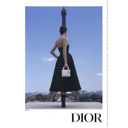Affiche originale Lady Dior, "Paris Tour Eiffel"