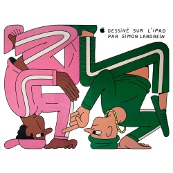 APPLE célèbre les JO 2024 avec Simon Landrein, visuel "Break Dance"