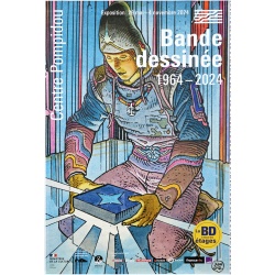 Affiche originale "Mœbius" de l'exposition "Bande dessinée : 1964-2024"