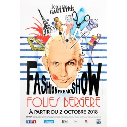 Folies Bergère Fashion Freak Show - Jean Paul Gaultier, fond blanc