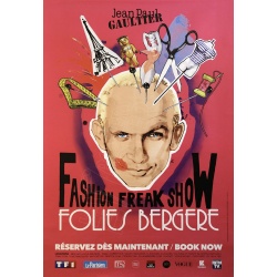 Folies Bergère Fashion Freak Show - Jean Paul Gaultier, visuel rouge