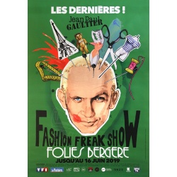 Folies Bergère Fashion Freak Show - Jean Paul Gaultier, visuel vert