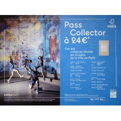Paris Musée fête les jeux 2024 - Pass collector 24€, visuel "Handballeuses"