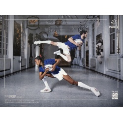 Paris Musée fête les jeux 2024, visuel "Rugby"