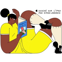 APPLE célèbre les JO 2024 avec Simon Landrein, visuel "Penalty Mag"