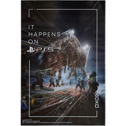 Affiche originale PS5, Playstation, "Partie de pêche"