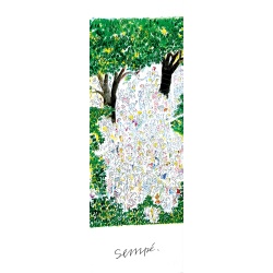 Jean-Jacques Sempé "Garden Party" Paris 2019