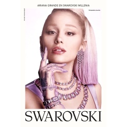 Affiche originale Ariana Grande pour Swarovski, "Millenia"