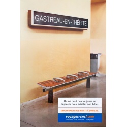 SNCF, affichage publicitaire « Gastreau-En-Thérite » de 2005