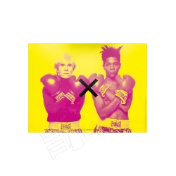 "Basquiat x Warhol à quatre mains" - Fondation Louis Vuitton (format 200x150 cm)