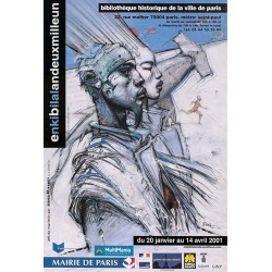 Enki Bilal "andeuxmilleun" à la bibliothèque historique de Paris