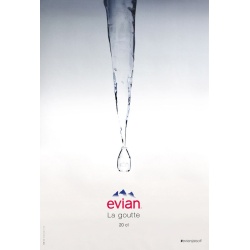 Evian "La goutte de 20 cl"