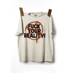 Affiche originale par Josué Thomas, visuel "FUCK YOUR REALITY!"