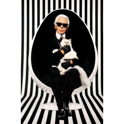Hommage à Karl Lagerfeld au salon du Vintage