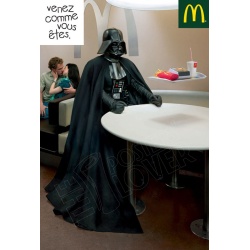 Mac Donald, venez comme vous êtes avec Dark Vador