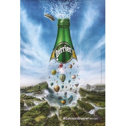 Perrier Hot Air Balloons #ExtraordinairePerrier