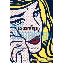 Roy Lichtenstein au centre Georges Pompidou