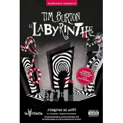 L'exposition immersive "Le Labyrinthe de Tim Burton", Parc de La Villette