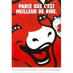 "La vache qui rit", parce que c'est meilleur de rire
