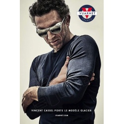 Vuarnet Vincent Cassel porte le modèle Glacier