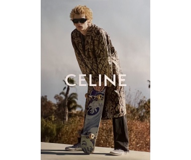 Celine | Hedi Slimane, affiche (Visuel #18) "Campagne SkateBoard, ÉTÉ 2023"
