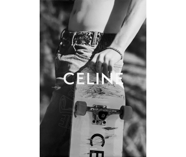 Celine | Hedi Slimane, affiche (Visuel #19) "Campagne SkateBoard, ÉTÉ 2023"
