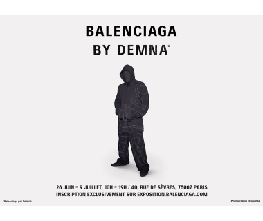 Affiche originale Balenciaga By DEMNA "10 ans"
