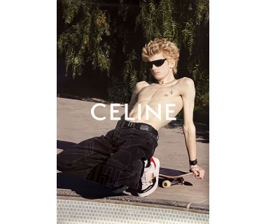 Celine | Hedi Slimane, affiche (Visuel #07) "Campagne SkateBoard, ÉTÉ 2023"