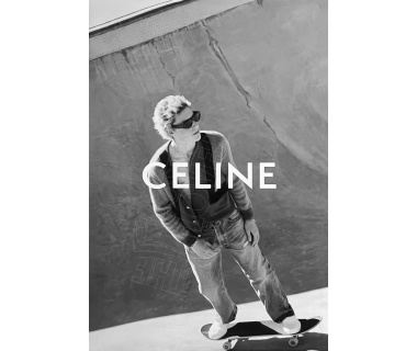 Celine | Hedi Slimane, affiche (Visuel #09) "Campagne SkateBoard, ÉTÉ 2023"