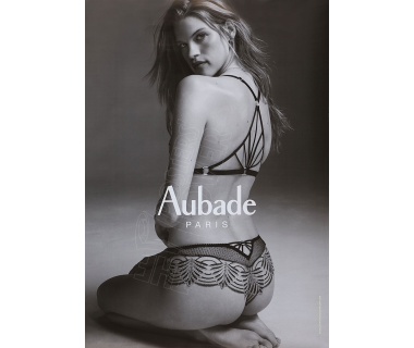 Affiche originale Aubade lingerie printemps/été 2023