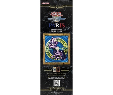 Affiche originale Yu-Gi, Oh (Magicien Sombre) du championnat du monde 2025 à Paris