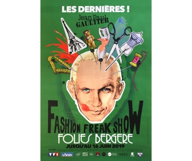 Folies Bergère Fashion Freak Show - Jean Paul Gaultier, visuel vert