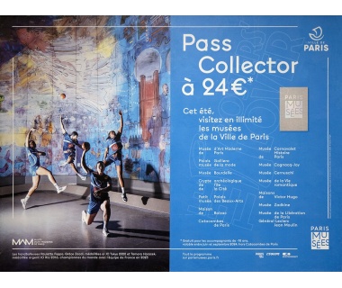 Paris Musée fête les jeux 2024 - Pass collector 24€, visuel "Handballeuses"