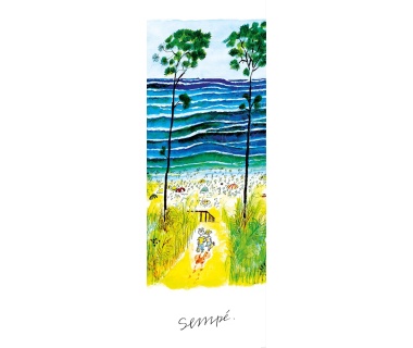 Jean-Jacques Sempé "Beach Love" Paris 2019