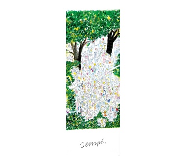 Jean-Jacques Sempé "Garden Party" Paris 2019