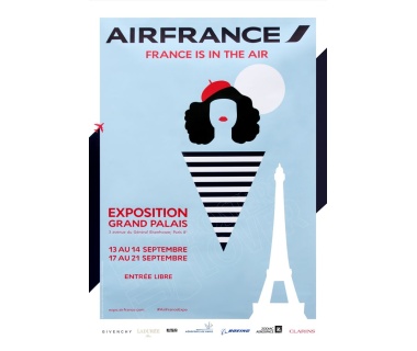 Air France "France is IN THE Air" au Grand Palais