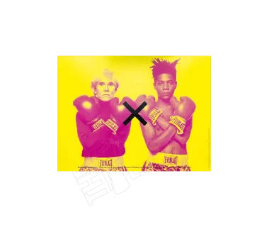 "Basquiat x Warhol à quatre mains" - Fondation Louis Vuitton (format 200x150 cm)