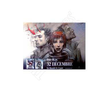 Enki Bilal - Nouvel album "32 Décembre"