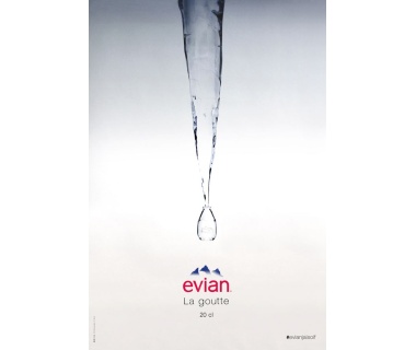 Evian "La goutte de 20 cl"