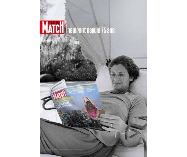 "Paris Match, inspirant depuis 75 ans" - Simone Veil