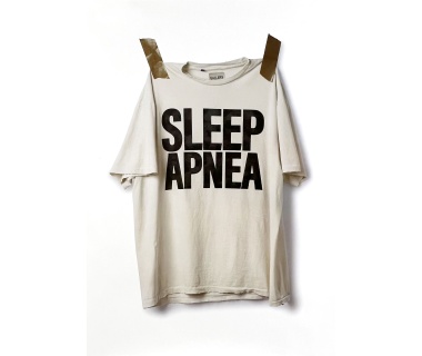 Affiche originale par Josué Thomas, visuel "SLEEP APNEA"