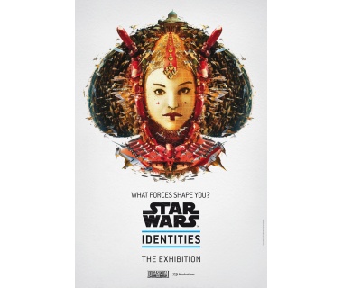 Affiche originale "Amidala", l'exposition "Starwars Identities" à la cité du cinéma