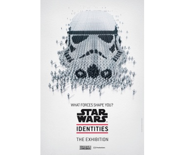 Affiche originale "Stormtrooper", l'exposition "Starwars Identities" à la cité du cinéma