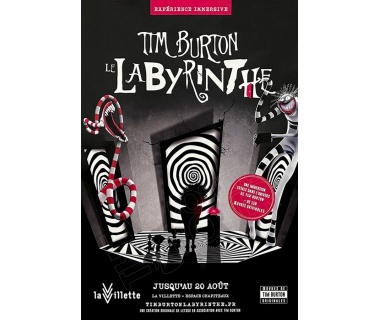 L'exposition immersive "Le Labyrinthe de Tim Burton", Parc de La Villette