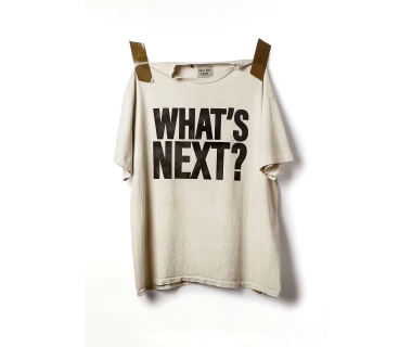 Affiche originale par Josué Thomas, visuel "WHAT'S NEXT"