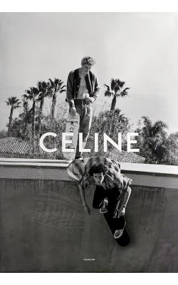 Celine | Hedi Slimane, affiche (Visuel #16) "Campagne SkateBoard, ÉTÉ 2023"